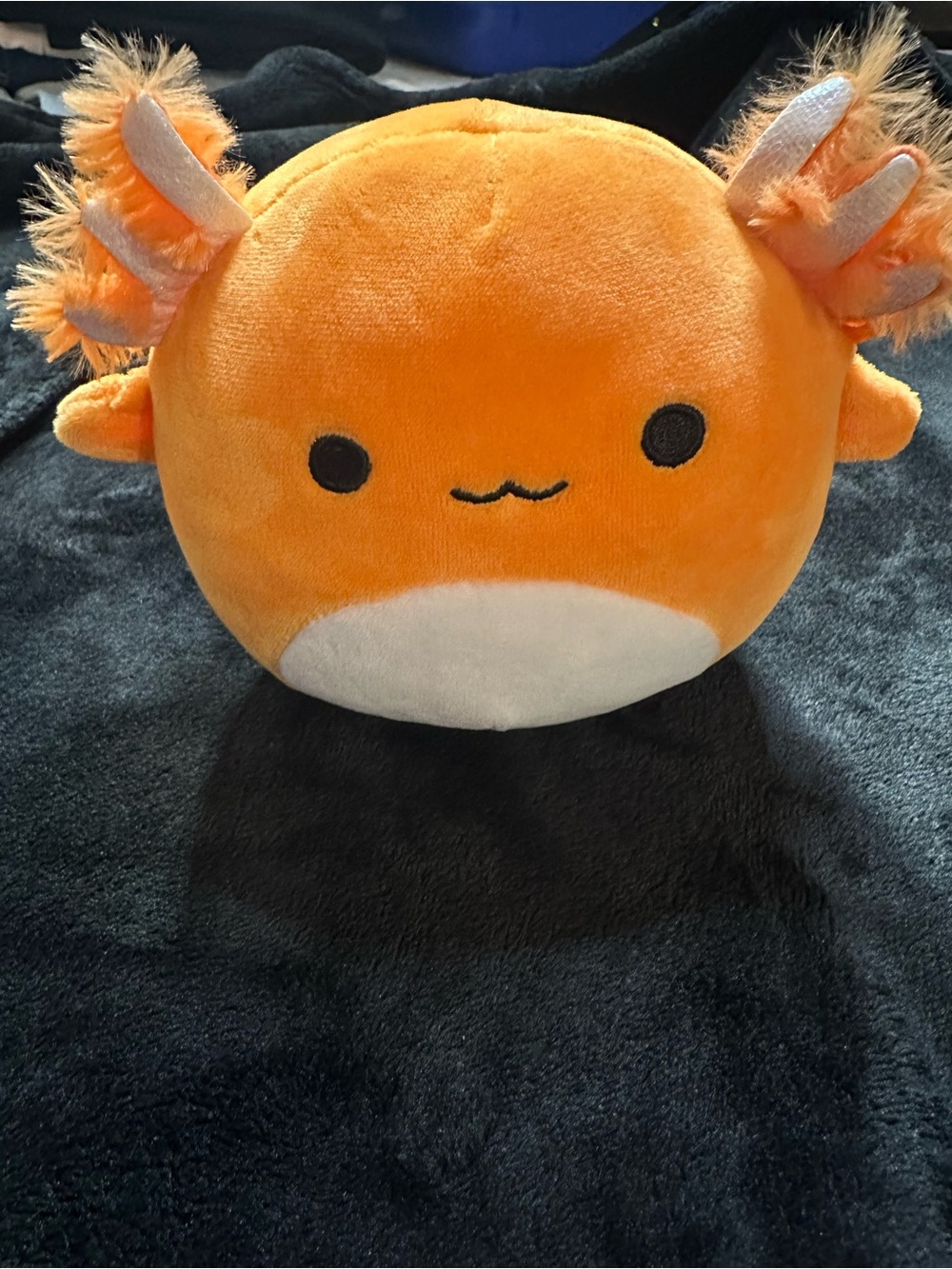 Squishmallows Axolotl Plush Bundle Small  Pink Blue Orange Stuffed Set of 3 - Picture 4 of 9